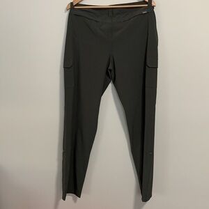 Eddie Bauer Cargo Hiking Pants Adjustable Leg Length Size 12 Colour Grey